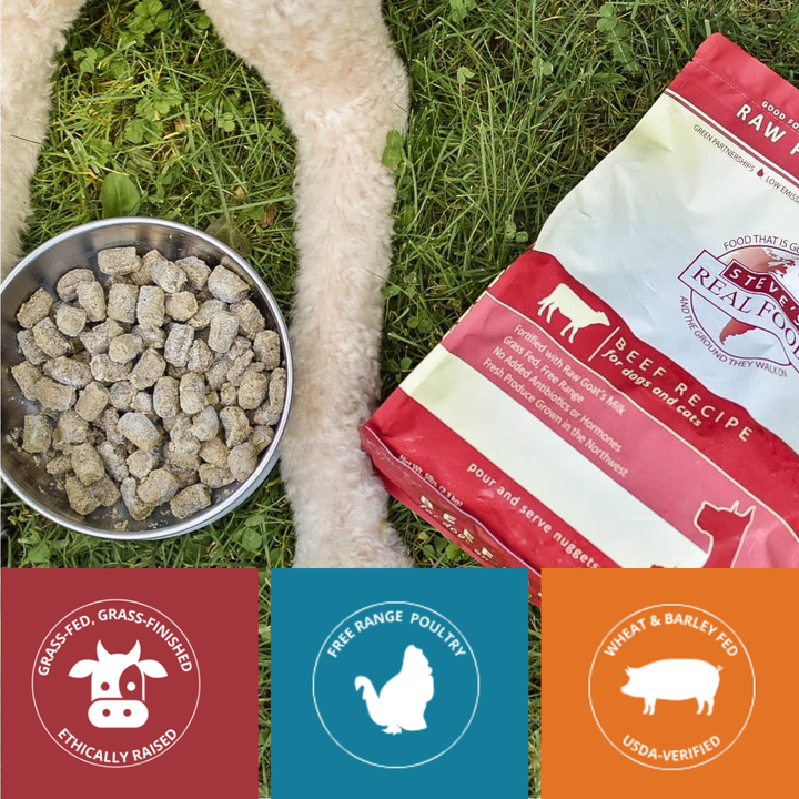 Variety Bundle - Beef, Pork, Turkey | 15 lb Frozen Raw Pet Food (3 pack)