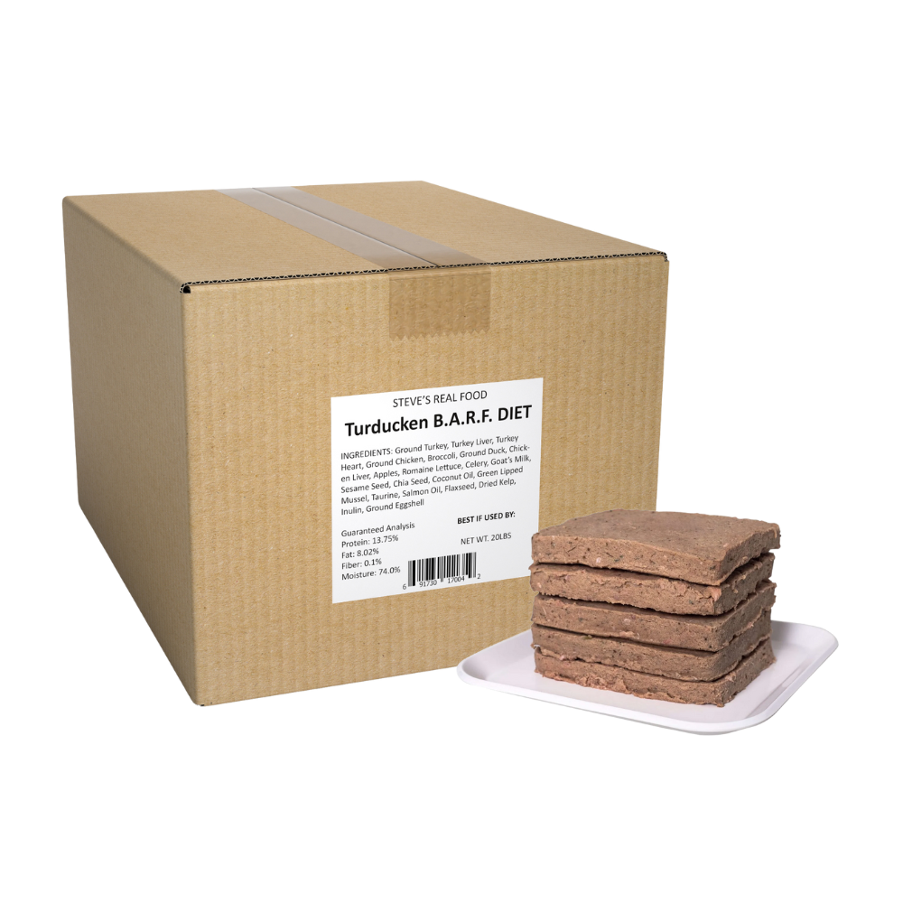 Steve's Real Food TURDUCKEN 20 LB Box Frozen Raw Pet Food