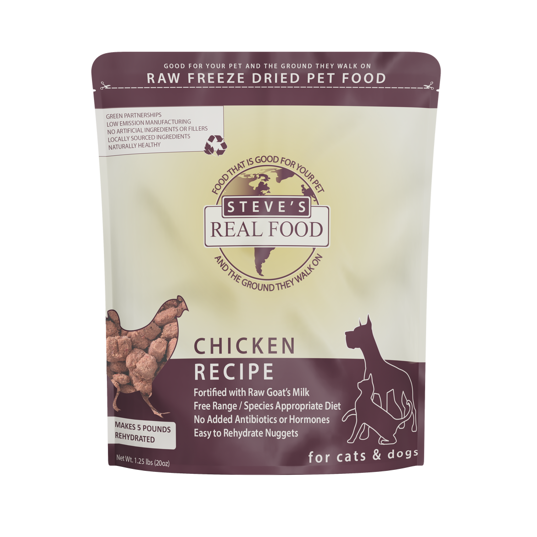 Freeze Dried Raw Pet Food Chicken Nuggets