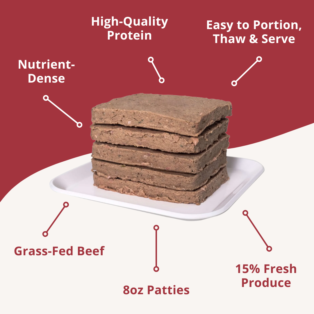 Steve's Real Food BEEF 20 LB Frozen Raw Pet Food