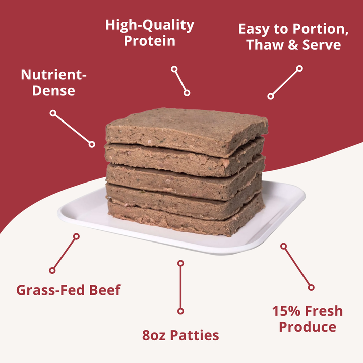 Steve's Real Food BEEF 20 LB Frozen Raw Pet Food