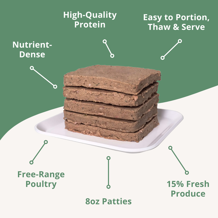 Steve's Real Food TURDUCKEN 20 LB Box Frozen Raw Pet Food