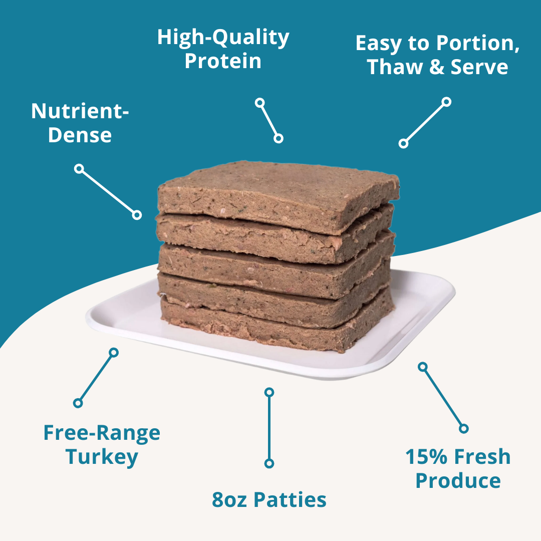 Steve's Real Food TURKEY 20 LB Frozen Raw Pet Food