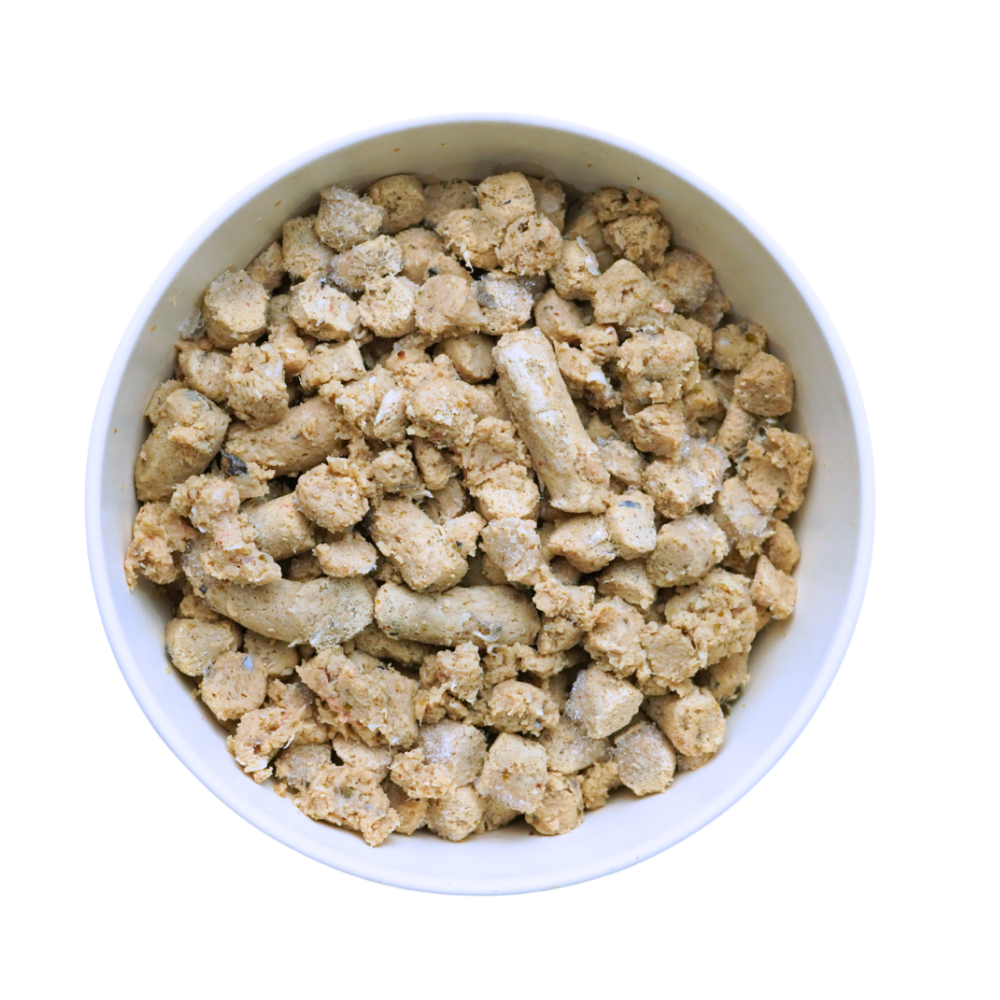 Frozen Raw Cat Food: White Fish Diet (4 Pack)
