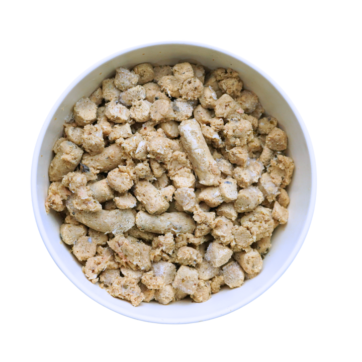 Frozen Raw Cat Food: White Fish Diet (4 Pack)