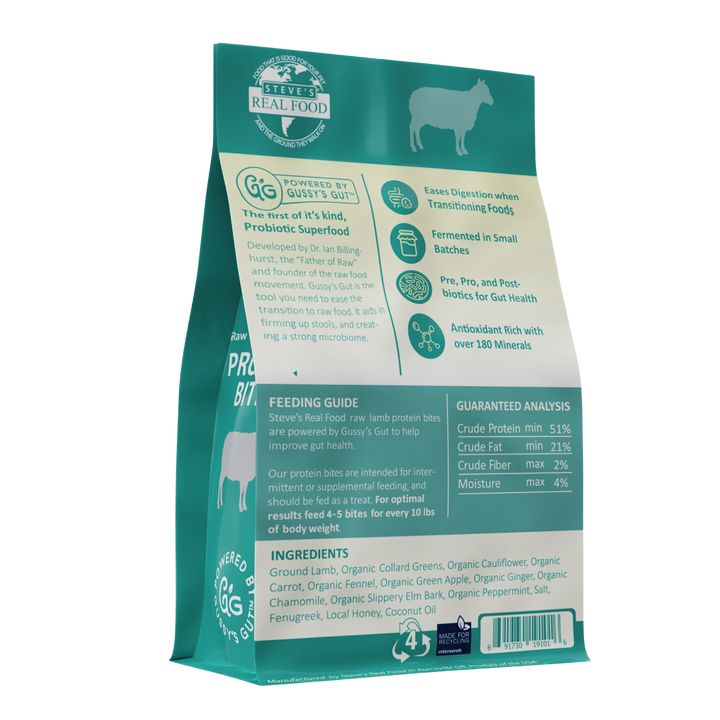 Lamb Protein Bites - Freeze-Dried Gut Health Treats for Dogs and Cats