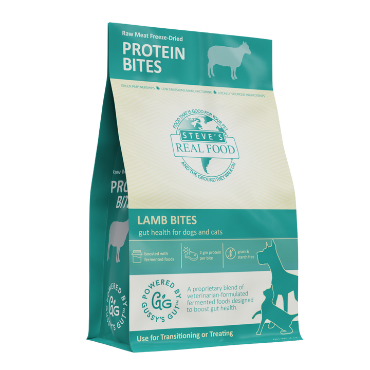 Lamb Protein Bites - Freeze-Dried Gut Health Treats for Dogs and Cats