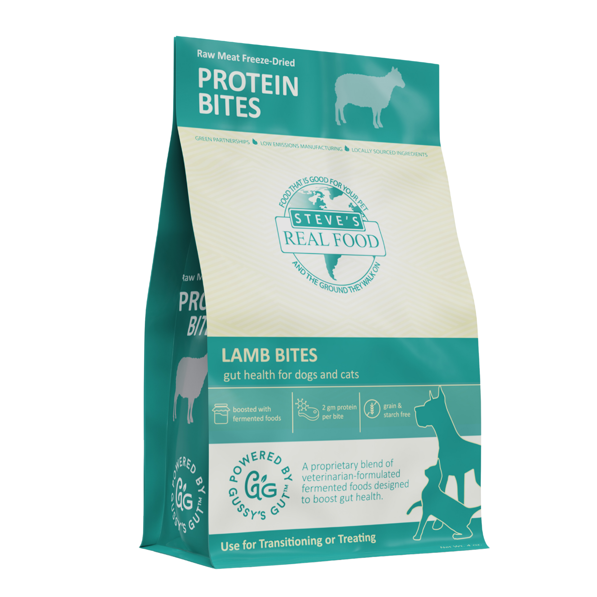 Lamb Protein Bites - Freeze-Dried Gut Health Treats for Dogs and Cats