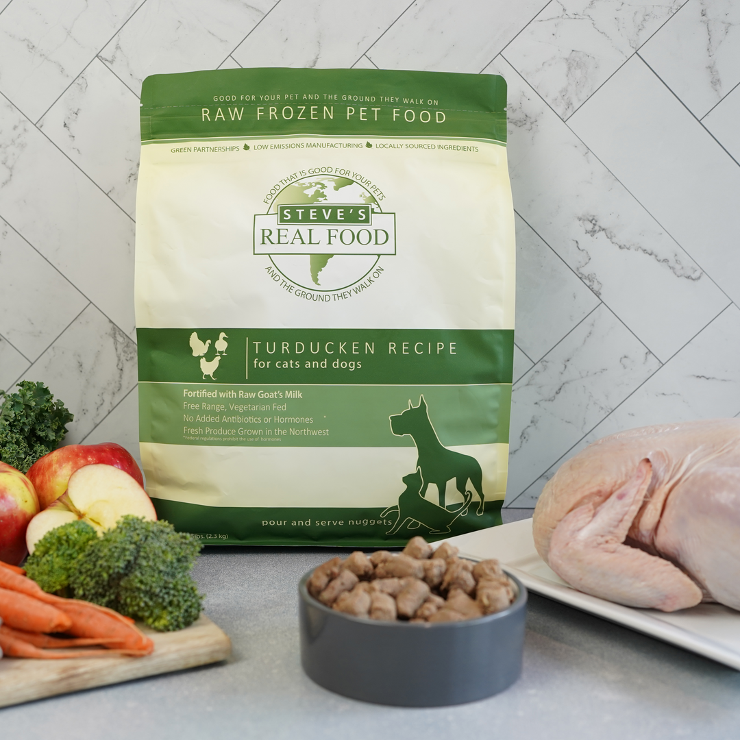 Turducken 15 lb Frozen Raw Pet Food (3 pack) Bundle