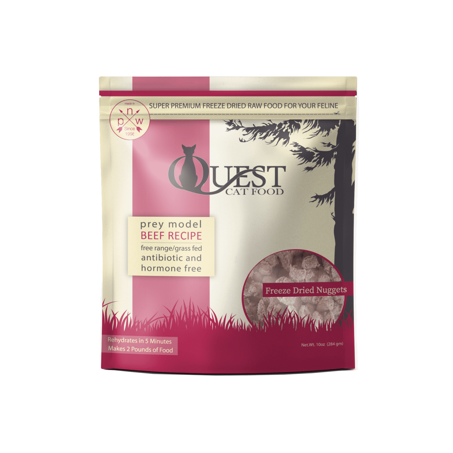 Freeze Dried Raw Cat Food Beef Diet Steve s Real Food Delivered